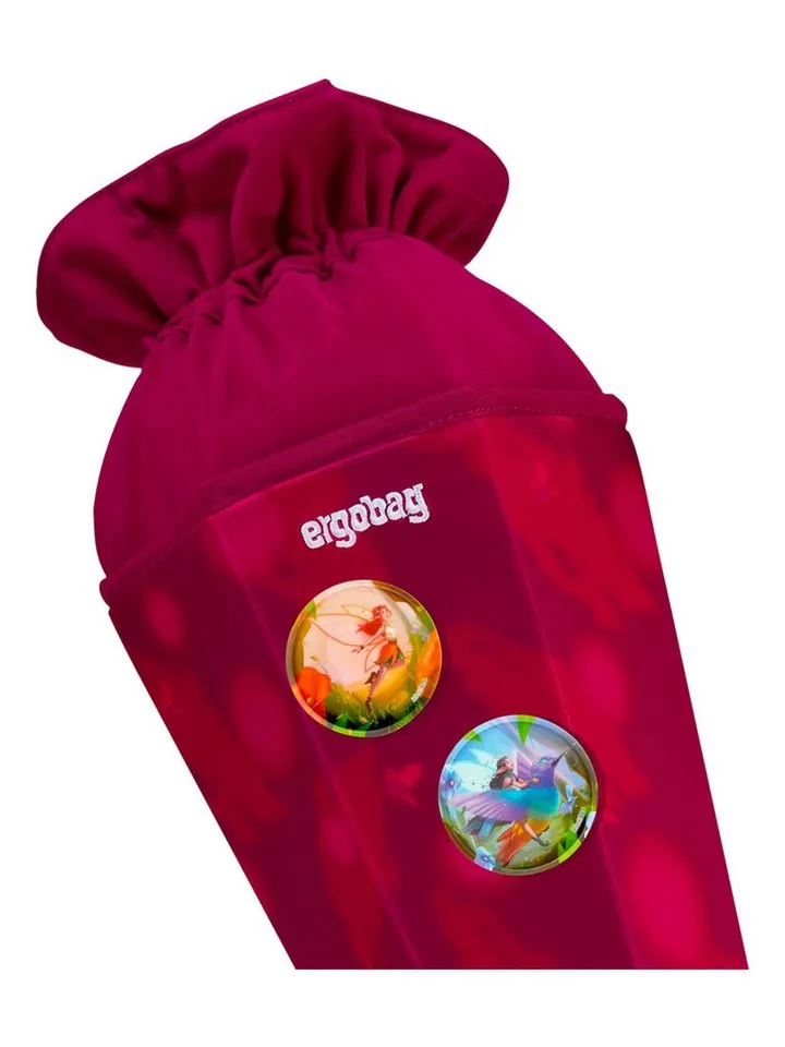 Ergobag Ergobag Schultüte Schultüte, 2-in-1 Funktion: Schultüte oder Aufbewahrungsbeutel, Lila, – Produktbild 3 von 8