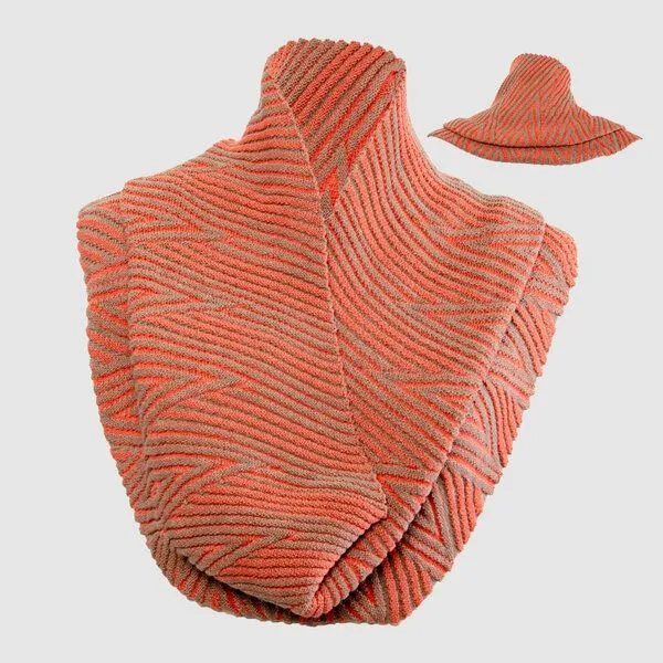 LANARTO slow fashion LANARTO slow fashion Loop-Schal Twist gestrickt aus mulesingfreier Merinowolle, Braun, – Produktbild 1 von 3