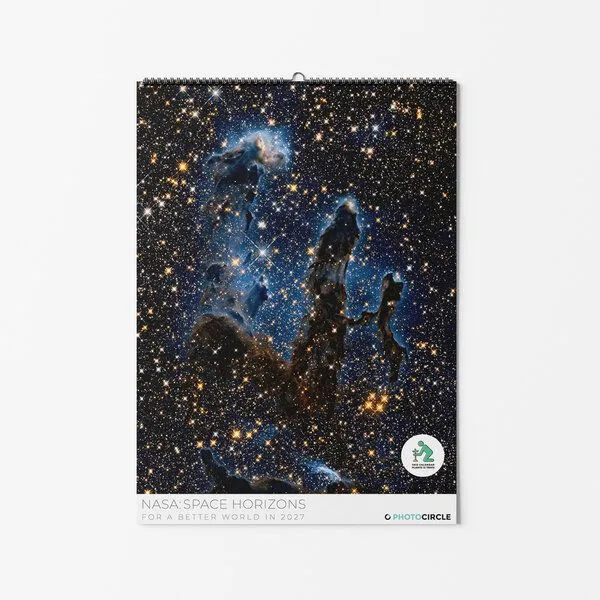 Photocircle Photocircle NASA Space Horizons Wandkalender 2027 – Terminplaner mit Fotos ferner Galaxien – Produktbild 1 von 4