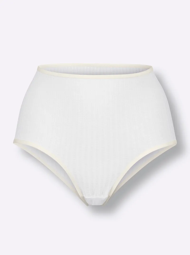 wäschepur Taillenslip weiß, Weiß, – Produktbild 1 von 2