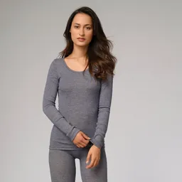 comazo|earth comazo|earth Damen Shirt langarm aus Wolle-Seide Mix | GOTS zertifiziert – Produktbild 1 von 1