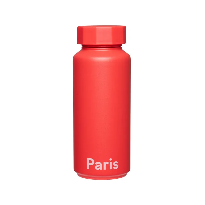 Design Letters Thermoflasche – Kirschrot, Paris – Produktbild 1 von 1