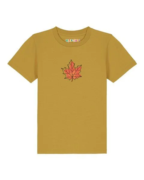 watabout.kids watabout.kids T-Shirt Kinder Herbst, Ochre, – Produktbild 1 von 2