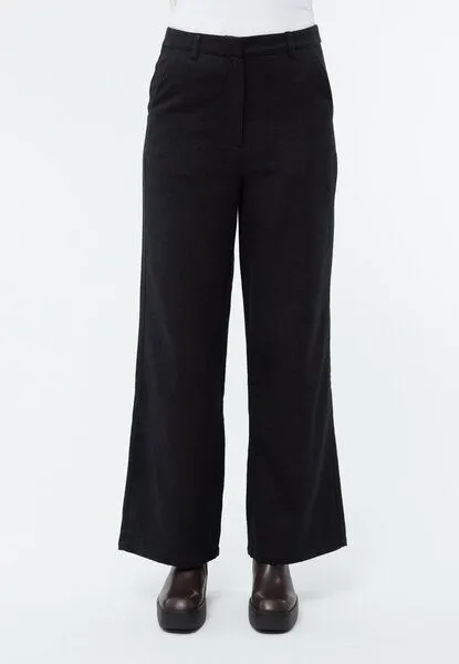 Givn Berlin Givn Berlin Flanellhose GBBEATRICE aus Bio-Baumwolle, Dunkelgrau, – Produktbild 2 von 6