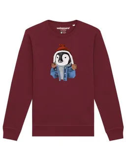 watapparel watapparel Sweatshirt Unisex Pinguin – Produktbild 1 von 1