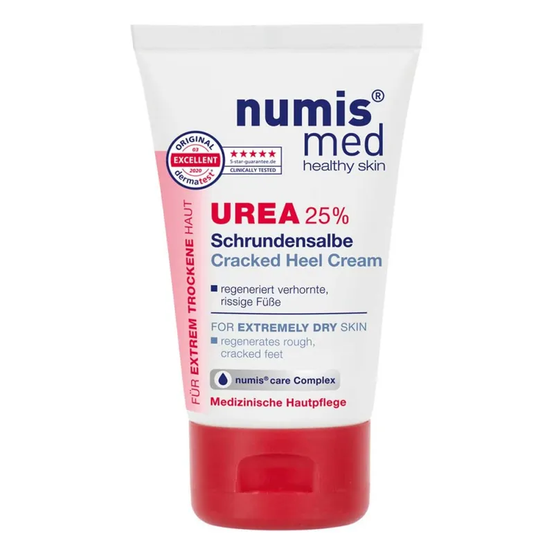Numis Med Numis Med Fußcreme Schrundensalbe 25% Urea für rissige & verhornte Füße - Fusscreme, 1-tlg. – Produktbild 1 von 6