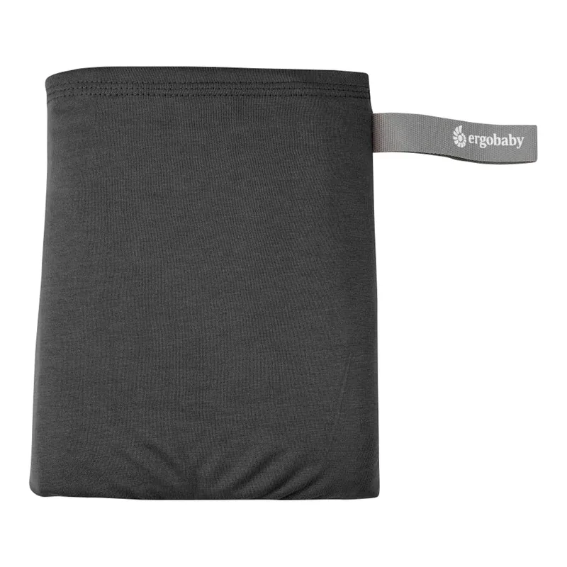 Ergobaby Ergobaby® Aura Wrap Tragetuch Strick, 490 cm, Schwarz, – Produktbild 1 von 3