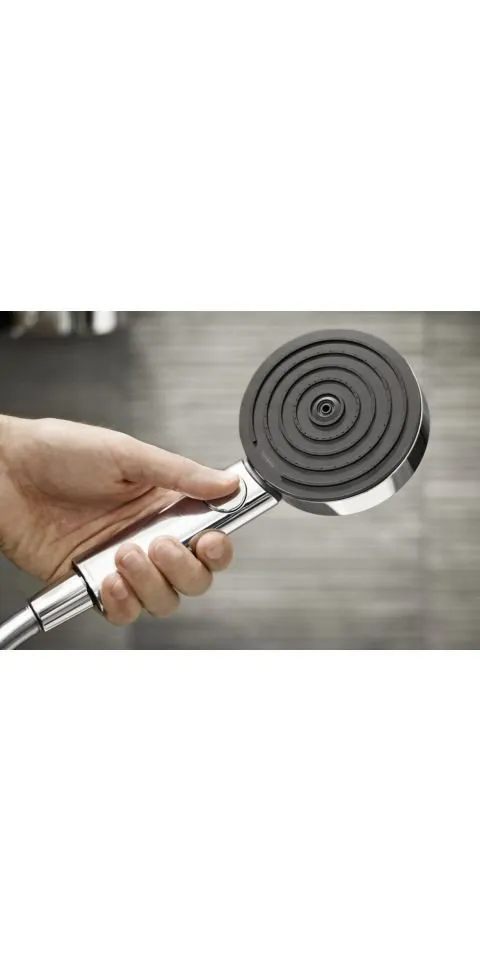 Hansgrohe Hansgrohe Handbrause HG Handbrause PULSIFY 105 3jet EcoSmart Relaxation chrom, (1-tlg) – Produktbild 7 von 8