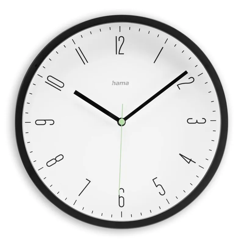 Hama Hama Wanduhr "Capri", Quarzuhr, analog, modern, Ø 25 cm – Produktbild 5 von 5