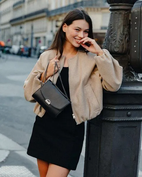 Ashoka Paris Ashoka Paris Mini Paname Uppeal Eidechse Schwarz – Produktbild 5 von 6