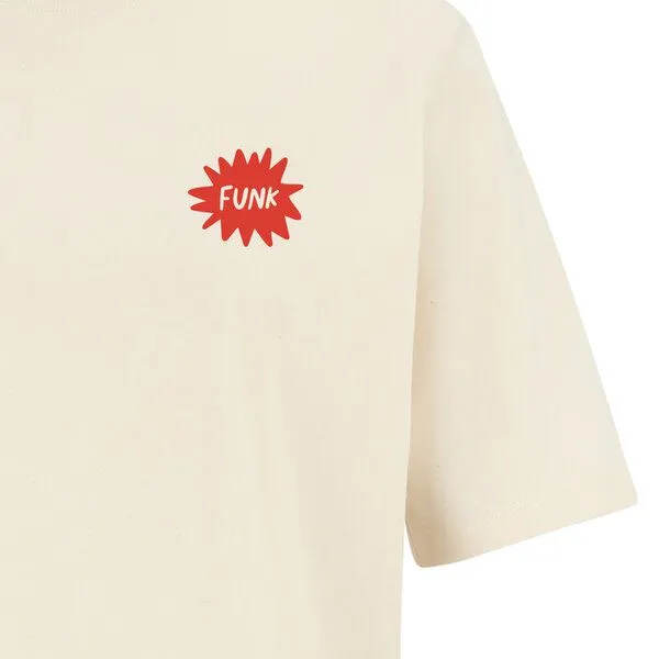 Iriedaily Iriedaily Cat Funk T-Shirt, Undyed (natur), – Produktbild 3 von 4