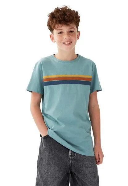 Band of Rascals Band of Rascals 70th Stripes T-Shirt, Arctic-blue, – Produktbild 4 von 6