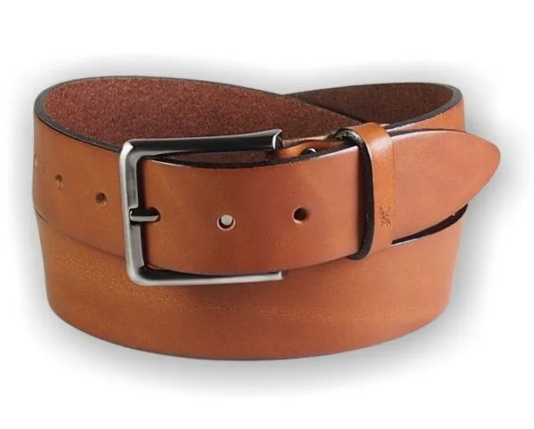Greenbelts Greenbelts Herren Ledergürtel PERCY, Cognac, – Produktbild 3 von 6