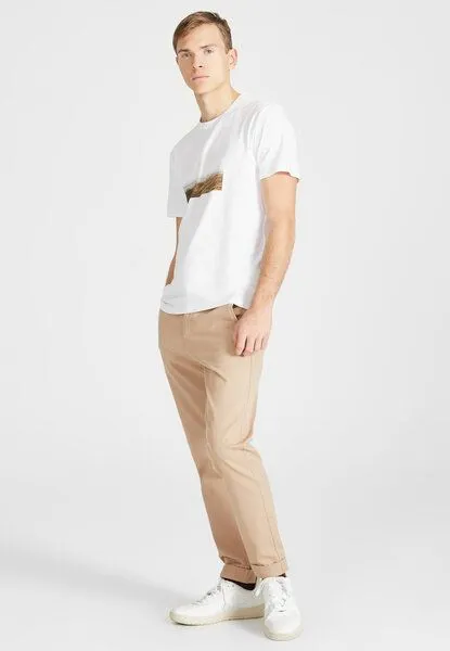 Givn Berlin Givn Berlin T-Shirt COLBY mit Print aus Bio-Baumwolle, Weiß (dune), – Produktbild 2 von 4