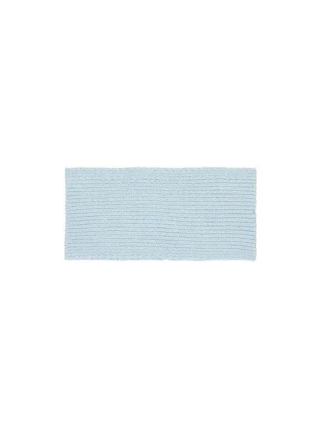 LANIUS LANIUS Stirnband aus Bio-Schurwolle und Bio-Baumwolle, Frozen blue melange, – Produktbild 3 von 4