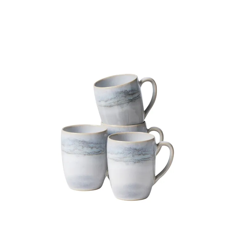 Gipfelstück Gipfelstück Tiefer See Kaffeebecher-Set, Steinzeug, Blaugrau, – Produktbild 1 von 3