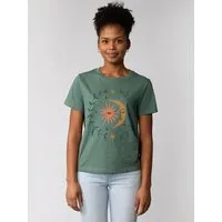 watapparel watapparel T-Shirt Frauen Love and flex, Green bay, – Produktbild 1 von 1