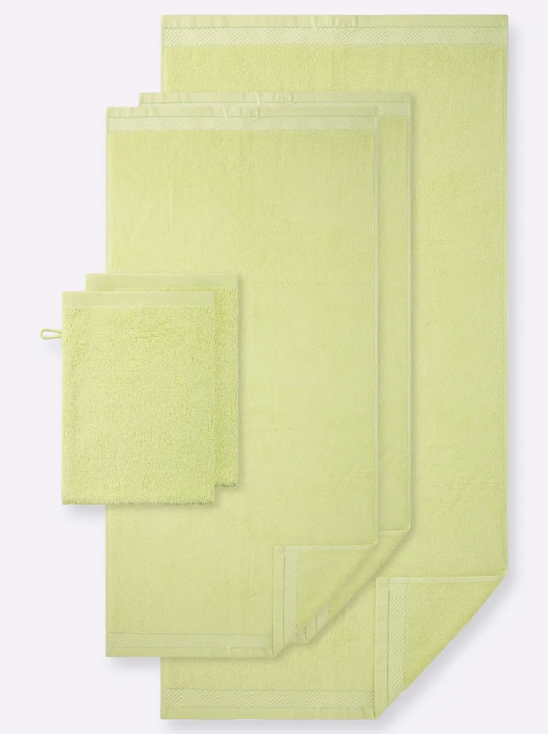 wäschepur Handtuch pistazie, Pistazie, – Produktbild 1 von 3