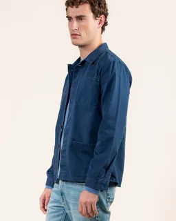 Kuyichi Kuyichi Herren vegan Jacke Peter Worker Blau – Produktbild 1 von 1