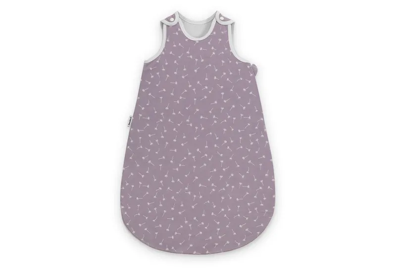 Ehrenkind Ganzjahresschlafsack Schlafsack Rund 2.5 TOG, Bio-Baumwolle, Baby Schlafsack (Standard 100 by OEKO-TEX, 100% Bio-Baumwolle, 2.5 TOG, Ganzjahresschlafsack), Schlafsack Baby 2.5 TOG, Babyschlafsack, Lila, – Produktbild 1 von 5