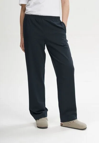 MELA MELA Jersey Lounge Hose Style KIRANI aus 100% Bio-Baumwolle, Navy, – Produktbild 1 von 4