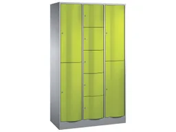 C+P C+P Kombi-Schließfachschrank lg/gr lxr, 2+5+2 Fächer – Produktbild 1 von 1