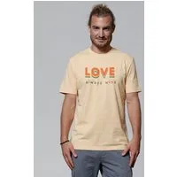watapparel watapparel T-Shirt Unisex Love always wins, Nispero, – Produktbild 1 von 1