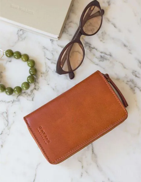 O MY BAG O MY BAG Geldbörse Jett, Braun (cognac), – Produktbild 3 von 3
