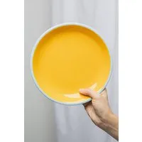 Tranquillo Teller ORANGE CANDY - blau – Produktbild 2 von 3