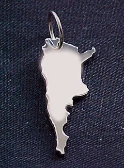 S.W.w. Schmuckwaren S.W.w. Schmuckwaren ARGENTINIEN Kettenanhänger in 925 Silber – Produktbild 1 von 1