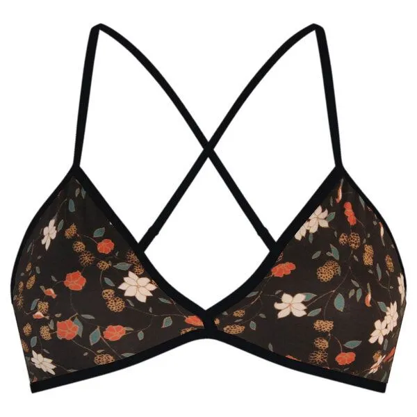 Frija Omina Frija Omina Bio BH Muster, Fleur noir (schwarz), – Produktbild 1 von 3