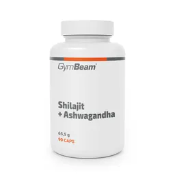 GymBeam GymBeam Shilajit + Ashwagandha 90 Kapseln – Produktbild 1 von 1