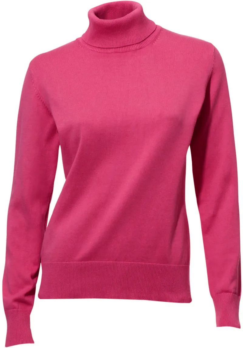 heine Rollkragenpullover, Pink, – Produktbild 1 von 2