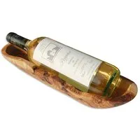 Olivenholz erleben Olivenholz erleben Schale als Weinpräsent 34-36 cm lang – Produktbild 1 von 1