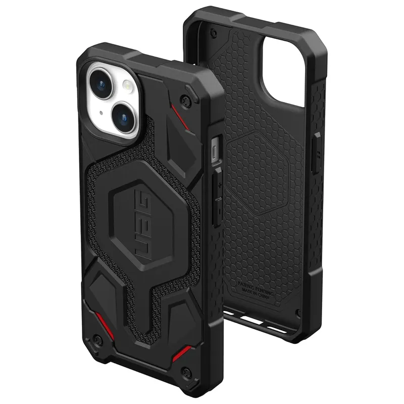 Urban Armor Gear MagSafe-Hülle für Apple iPhone 15 Plus, Urban Armor Gear, Monarch Pro Kevlar, Schwarz – Produktbild 1 von 1