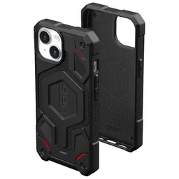 Urban Armor Gear MagSafe-Hülle für Apple iPhone 15 Plus, Urban Armor Gear, Monarch Pro Kevlar, Schwarz – Produktbild 1 von 1