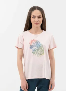 ORGANICATION ORGANICATION T-Shirt aus Bio-Baumwolle mit Riesenrad-Print – Produktbild 1 von 1