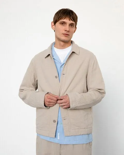 Rotholz Rotholz Leichte Jacke Bio Baumwolle, Sand, – Produktbild 2 von 4