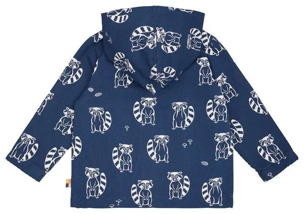 loud + proud loud + proud Babys & Kinder Wasserabweisende Jacke mit Druck, GOTS-zertifiziert, Ultramarine(blau), – Produktbild 2 von 4