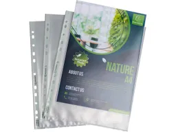 Exacompta 50 Exacompta Prospekthüllen "Forever" Recycling-PP, DIN A4+, 90µ, genarbt – Produktbild 1 von 1