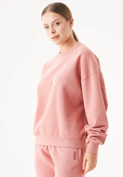 ORGANICATION ORGANICATION ESSENTIALS-BUKET- Soft Touch Sweatshirt aus Bio-Baumwolle, Blush, – Produktbild 3 von 4