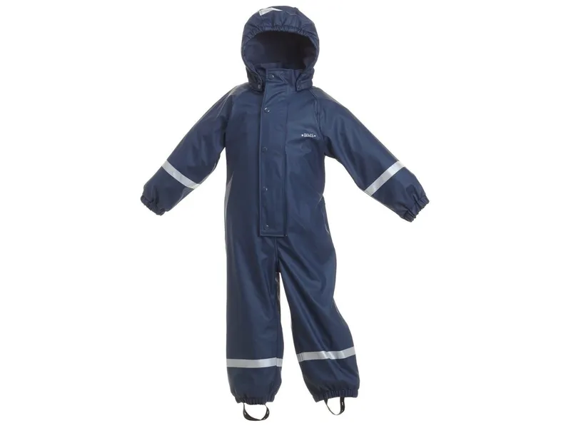 BMS BMS Baby und Kinder Ganzjahr-Regenoverall Softskin marine Gr. 86, Blau, – Produktbild 1 von 2