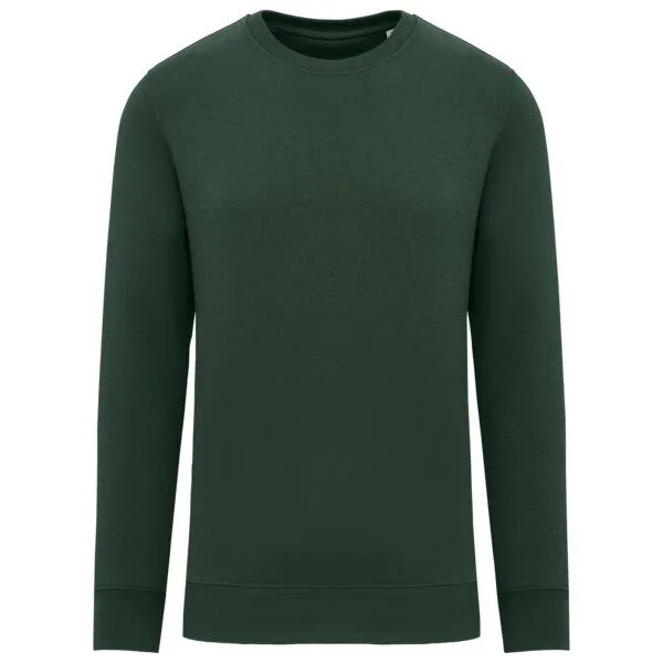 Greenspired Greenspired Umweltfreundliches Unisex-Sweatshirt mit Rundhalsausschnitt 350g/m² XXS - 4 XL (slimfit), Waldgrün, – Produktbild 1 von 1