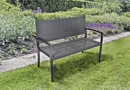 Garden Pleasure Garden Pleasure Harms Parkbank SANREMO, schwarz – Produktbild 1 von 1
