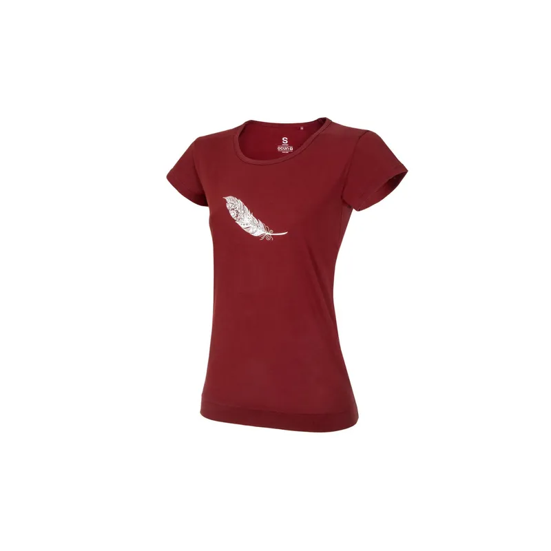 Ocun T-Shirt Frau Ocun Classic T Organic Feather, Rouge, – Produktbild 1 von 2