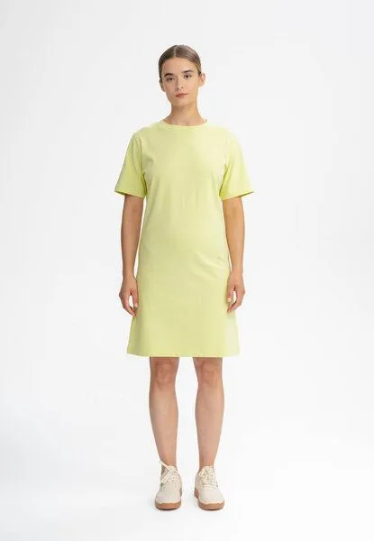 MELA T-Shirt Kleid schwer SHRISHTI | von MELA | Fairtrade & GOTS zertifiziert, Ginger lemon, – Produktbild 1 von 4
