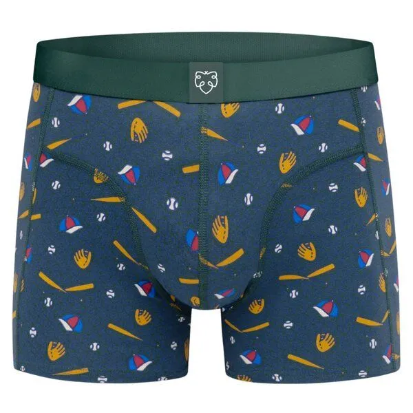 A-Dam A-Dam Boxerbrief Gemustert, Green retro game (blau), – Produktbild 1 von 1