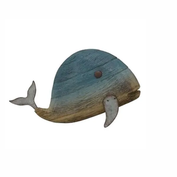 Mitienda Shop Mitienda Shop Wal zum Aufstellen, Deko aus Holz, Blau, – Produktbild 2 von 4