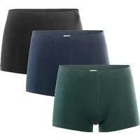 Living Crafts LIVING CRAFTS - Herren Pants, 3er-Pack - Mehrfarbig (95% Bio-Baumwolle; 5% Elasthan), Nachhaltige Mode, Bio Bekleidung – Produktbild 1 von 1