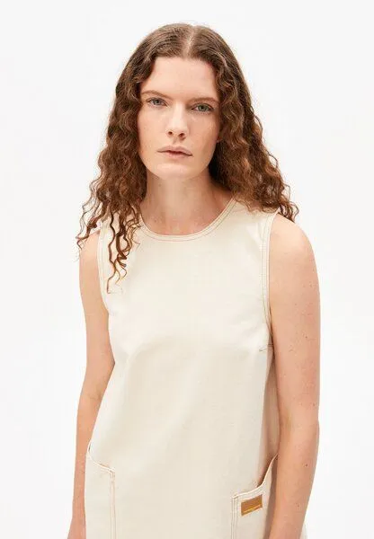 ARMEDANGELS ARMEDANGELS WORKWEAR CANVAS Damen Kleid aus Bio-Baumwolle, Undyed, – Produktbild 3 von 4